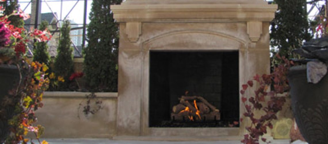 outdoor fireplace chicago